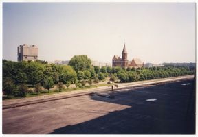 Königsberg (Pr.), Stadtkreis Königsberg  Königsberg (Pr.), Blick von der Börse zum Dom III Königsberg, Stadtteil Kneiphof