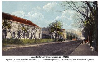 Eydtkau, Kreis Ebenrode Hindenburgstraße (fr. Chausseestraße) 20-12