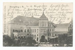 Königsberg (Pr.), Stadtkreis Königsberg Theaterplatz Königsberg,Theaterplatz, Theaterrestaurant Königsberg, Stadttheater