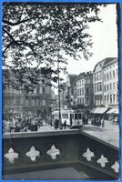 Königsberg (Pr.), Stadtkreis Königsberg Kaiser-Wilhelm-Platz Königsberg (Pr.), Blick von der Schloßterrasse am Kaiser-Wilhelm-Platz, 