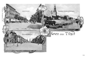 Tilsit, Stadt, Stadtkreis Tilsit  Tilsit, Ansichtskarte I 