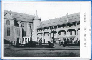 Königsberg (Pr.), Stadtkreis Königsberg  Königsberg (Pr.), Schloßhof mit Blutgericht XIV Königsberg, Schloß