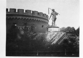 Königsberg (Pr.), Stadtkreis Königsberg  Königsberg, Der deutsche Michel am Wrangelturm V 