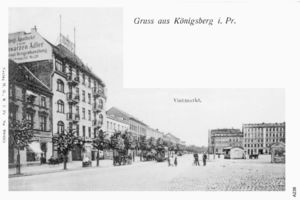 Königsberg (Pr.), Stadtkreis Königsberg  Königsberg, Viehmarkt I 
