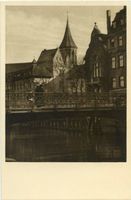 Königsberg (Pr.), Stadtkreis Königsberg  Königsberg (Pr.), Dom mit Schmiedebrücke Königsberg, Schmiedebrücke