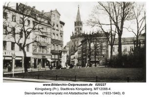 Königsberg (Pr.), Stadtkreis Königsberg Steindamm  Königsberg, Steindamm