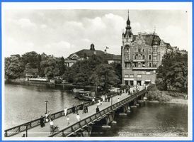 Königsberg (Pr.), Stadtkreis Königsberg  Königsberg (Pr.), Schloßteichbrücke XIII Königsberg, Schloßteichbrücke