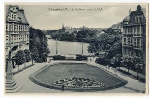 Königsberg (Pr.), Stadtkreis Königsberg  Königsberg (Pr.), Schloßteich vom Schloß Königsberg, Schloßteich