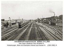 Tilsit, Stadt, Stadtkreis Tilsit Hindenburgstraße  Tilsit, Bereich östl. Graf-Keyserlingk-Allee, südl. Ortsteilgrenze Stolbeck, südl. Stolbecker Str., westl. Bahn, nördl. Stadtwald