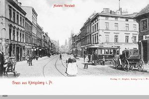 Königsberg (Pr.), Stadtkreis Königsberg Vorstädtische Langgasse (fr. Kronenstraßeḩ Vorstadt嚊� Vorstadt) Königsberg, Hintere Vorstadt V 