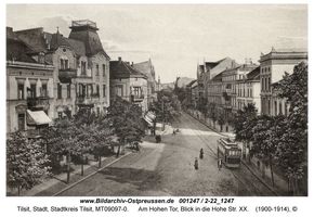 Tilsit, Stadt, Stadtkreis Tilsit Hohe Straße  Tilsit, Bereich 