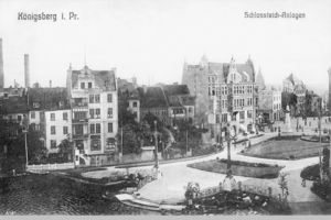 Königsberg (Pr.), Stadtkreis Königsberg Münzplatz Königsberg, Schloßteich-Anlagen, Schloßfreiheit/Münzplatz Königsberg, Schloßteich