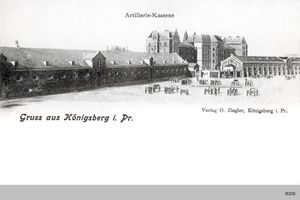 Königsberg (Pr.), Stadtkreis Königsberg  Königsberg, Artilleriekaserne I Königsberg, Kasernen, Militärisches