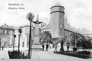 Königsberg (Pr.), Stadtkreis Königsberg  Königsberg, Schloßplatz mit Blick vom Münzplatz 