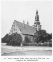 Tilsit, Stadt, Stadtkreis Tilsit  Tilsit, Deutsche Kirche, Schiff von 1610, Turm von 1702 