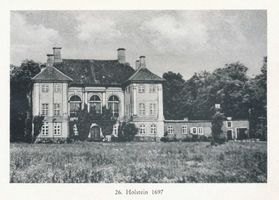 Groß Holstein, Stadtkreis Königsberg  Groß Holstein, Gutshaus von 1697 
