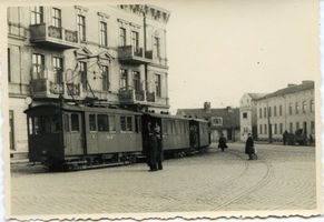 Tilsit, Stadt, Stadtkreis Tilsit  Tilsit,Stadt, Elektrische Bahn von Tilit nach Pogegen 