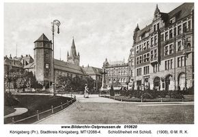 Königsberg (Pr.), Stadtkreis Königsberg Münzplatz  Königsberg, Zentrale Innenstadt nördlich des Schlosses
