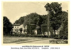 Bischofsburg, Stadt, Kreis Rößel Erich-Koch-Straße (fr. Langgasse)