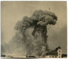 Königsberg (Pr.), Stadtkreis Königsberg  Königsberg (Pr.), Rothenstein, Explosion im Munitionsdepot II Königsberg, Stadtteil Rothenstein