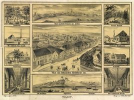 Tilsit, Stadt, Stadtkreis Tilsit  Tilsit, Historische Ansichten (Beilage zum Wochenblatt 1859) Tilsit, Aus der Geschichte der Stadt
