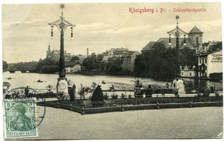 Königsberg (Pr.), Stadtkreis Königsberg  Königsberg, Schlossteichpartie VII Königsberg, Schloßteich