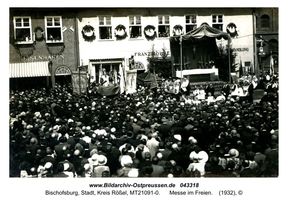 Bischofsburg, Stadt, Kreis Rößel