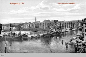 Königsberg (Pr.), Stadtkreis Königsberg  Königsberg, Speicherviertel Lastadie Königsberg, Speicherviertel am Hundegatt (Lastadie)