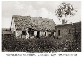 Tilsit, Stadt, Stadtkreis Tilsit   Tilsit, Erster Weltkrieg, russische Besetzung und Befreiung 1914