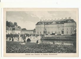 Schlobitten, Ort mit Schloß und Oberförsterei, Kreis Preußisch Holland