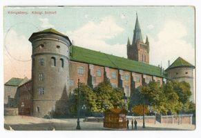 Königsberg (Pr.), Stadtkreis Königsberg  Königsberg (Pr.), Königliches Schloß II (Westseite) Königsberg, Schloß