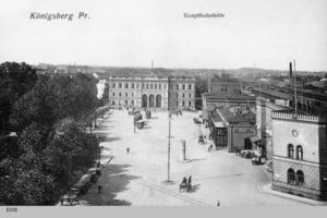 Königsberg (Pr.), Stadtkreis Königsberg Reichsplatz Königsberg, Hauptbahnhöfe Königsberg, Bahnhöfe