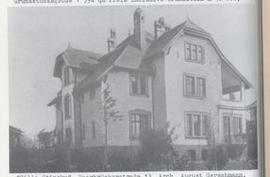Königsberg (Pr.), Stadtkreis Königsberg Haarbrücker Straße 13 Königsberg, Amalienau, Haarbrücker Straße,  Villa Stinsky   Königsberg, Stadtteil Amalienau