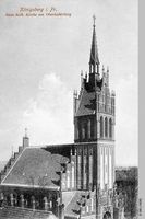 Königsberg (Pr.), Stadtkreis Königsberg Oberhaberberg Königsberg, Neue Katholische Kirche am Oberhaberberg Königsberg, Katholische Kirche zur Heiligen Familie