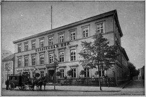 Tilsit, Stadt, Stadtkreis Tilsit Hohe Straße 57 Tilsit, Hôtel de Russie (Russischer Hof) II 