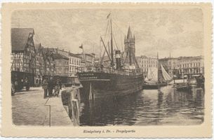 Königsberg (Pr.), Stadtkreis Königsberg Bohlwerksgasse Königsberg (Pr.), Im Hafenviertel - Am Hundegatt IV Königsberg, Hundegatt
