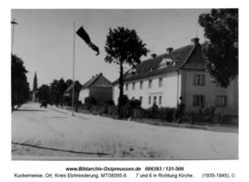 Kuckerneese, Ort, Kreis Elchniederung Dammstraße 8,7,6