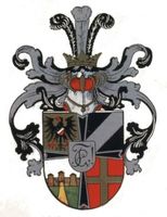 Königsberg (Pr.), Stadtkreis Königsberg  Königsberg (Pr.), Wappen des Kath. Studentenvereins Tannenberg Königsberg im KV Königsberg, katholischer Studentenverein Tannenberg