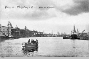 Königsberg (Pr.), Stadtkreis Königsberg  Königsberg, Hafen, Werfthalle Königsberg, Außenhafen (bis zum Hauptzollamt)