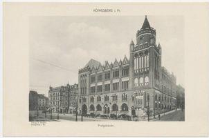 Königsberg (Pr.), Stadtkreis Königsberg  Königsberg (Pr.), Postgebäude Königsberg, Postamt