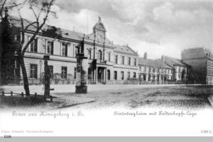 Königsberg (Pr.), Stadtkreis Königsberg Hintertragheim Königsberg, Hintertragheim mit Todtenkopfloge 