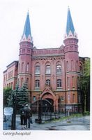 Königsberg (Pr.), Stadtkreis Königsberg  Königsberg (Калининград), St. Georgs-Hospital VI Königsberg, Krankenhäuser und Kliniken
