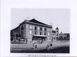 Königsberg (Pr.), Stadtkreis Königsberg  Königsberg (Pr.), Stadttheater XVIII Königsberg, Stadttheater