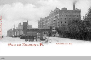Königsberg (Pr.), Stadtkreis Königsberg  Königsberg, Walzmühle und Silo 