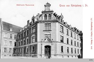 Königsberg (Pr.), Stadtkreis Königsberg  Königsberg, Städtische Realschule Königsberg, Schulen