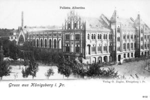 Königsberg (Pr.), Stadtkreis Königsberg Am Fließ (fr. 3. Fließtraße) Königsberg, Palaestra Albertina III Königsberg, Palaestra Albertina