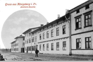 Königsberg (Pr.), Stadtkreis Königsberg  Königsberg, Artilleriekaserne Königsberg, Kasernen, Militärisches