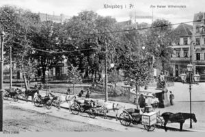 Königsberg (Pr.), Stadtkreis Königsberg Kaiser-Wilhelm-Platz Königsberg, Kaiser Wilhelm Platz 