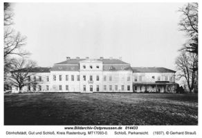 Dönhofstädt, Gut und Schloß, Kreis Rastenburg 