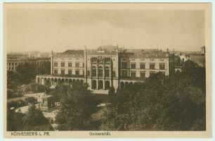Königsberg (Pr.), Stadtkreis Königsberg  Königsberg, Universität Königsberg, Universität